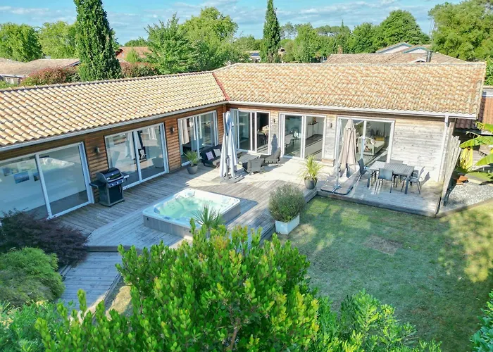 Contemporary House Near Landes Beaches Nyaraló Moliets-et-Maa